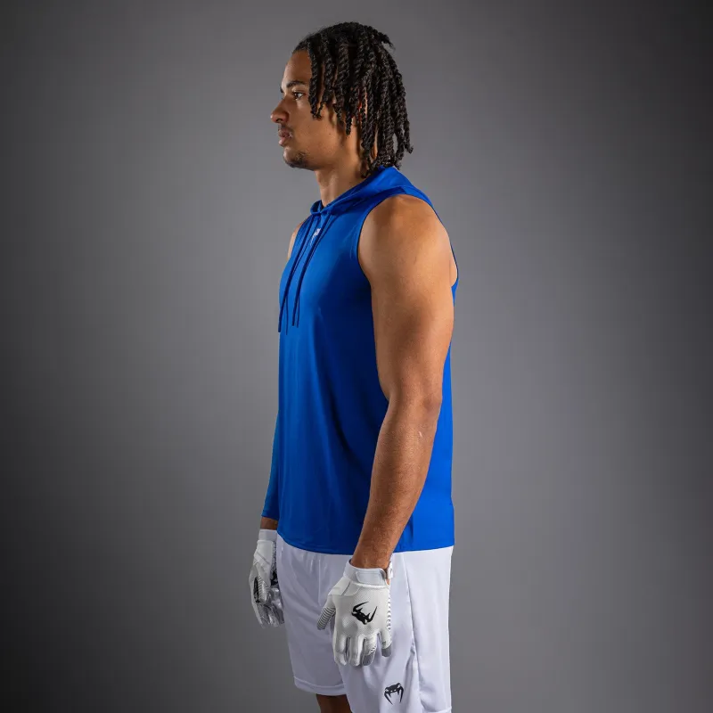 Venum Elite Personalized Sleeveless Dry-Tech Hoodie - Royal Blue - Image 3