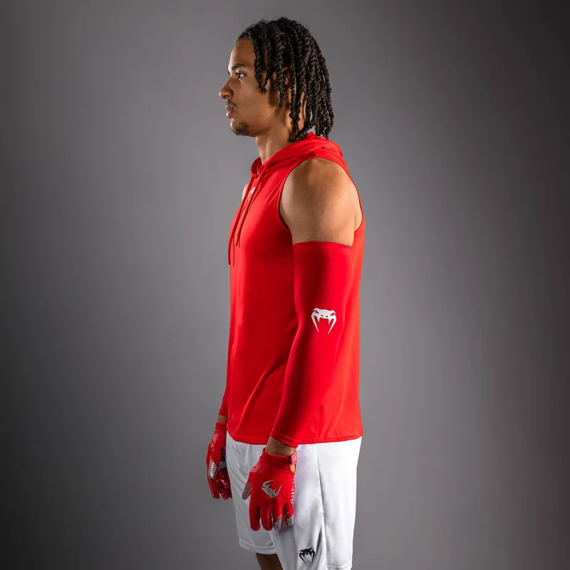 Venum Elite Personalized Sleeveless Dry-Tech Hoodie - Red - Image 2