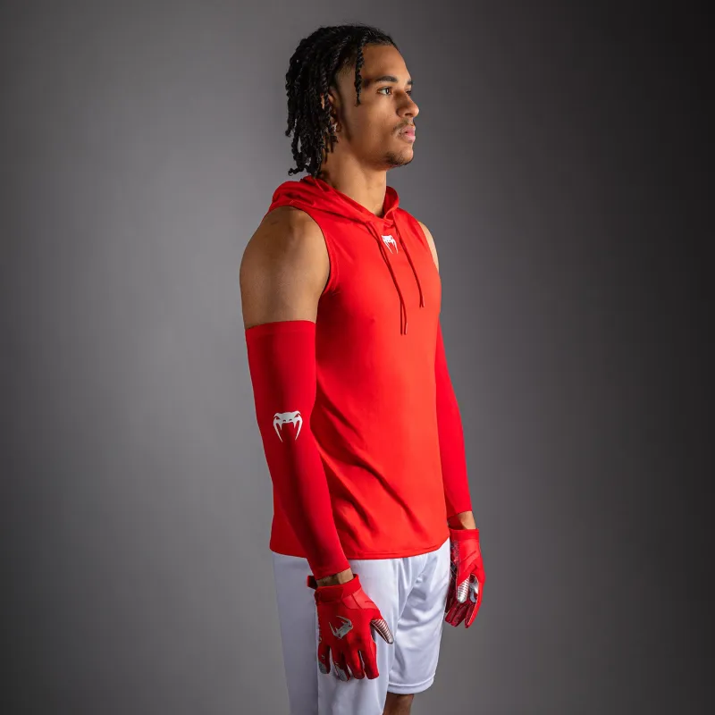 Venum Elite Personalized Sleeveless Dry-Tech Hoodie - Red - Image 3