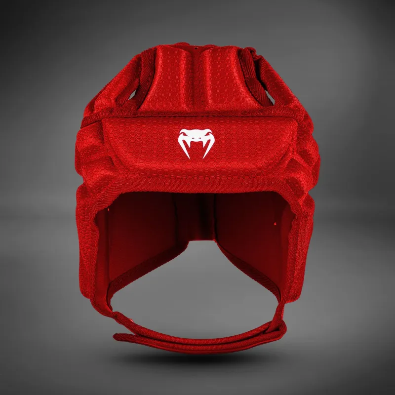Venum Elite Protect Softshell Helmet - Red/White - Image 2