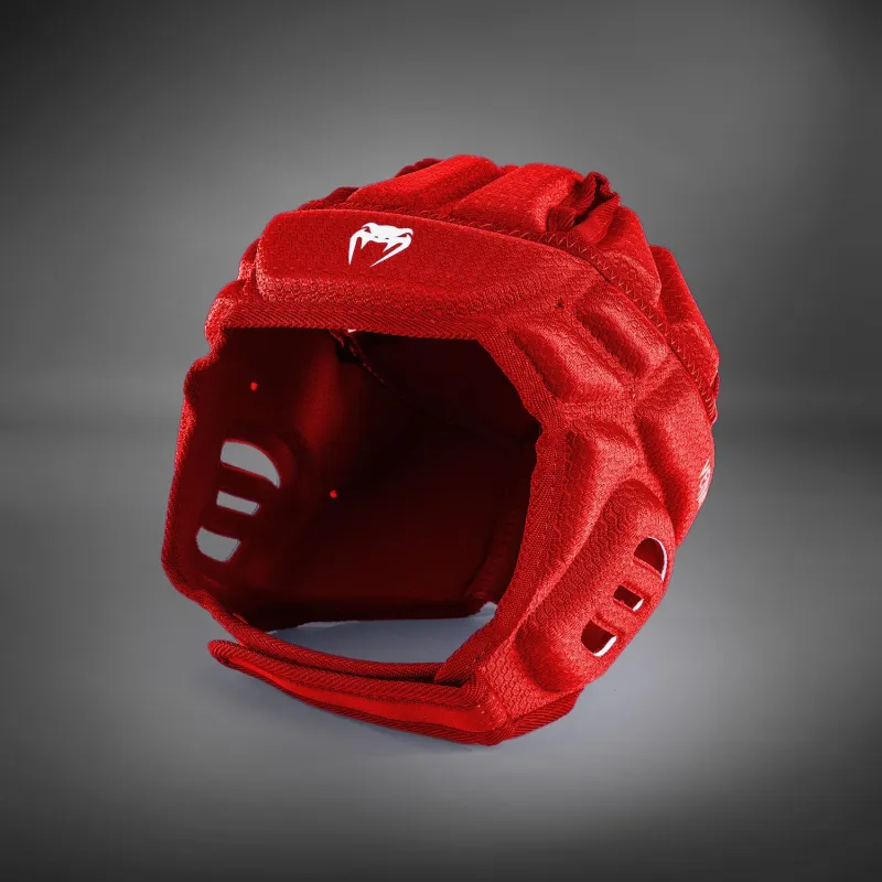 Venum Elite Protect Softshell Helmet - Red/White - Image 5