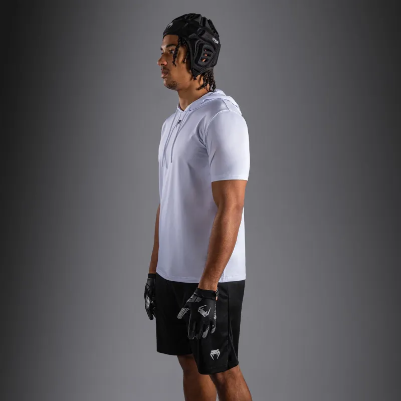 Venum Elite Short Sleeve Dry-Tech Hoodie - White - Image 3