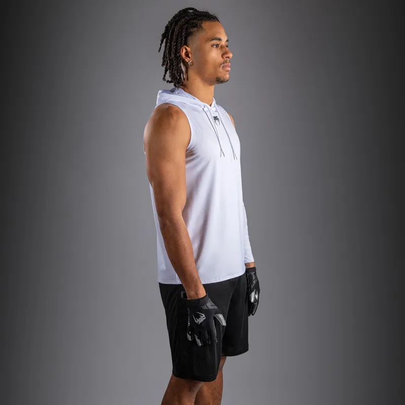 Venum Elite Sleeveless Dry-Tech Hoodie - White - Image 2