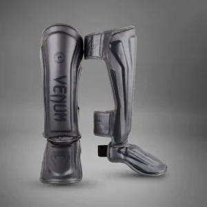 Venum Elite Standup Shinguards - Grey