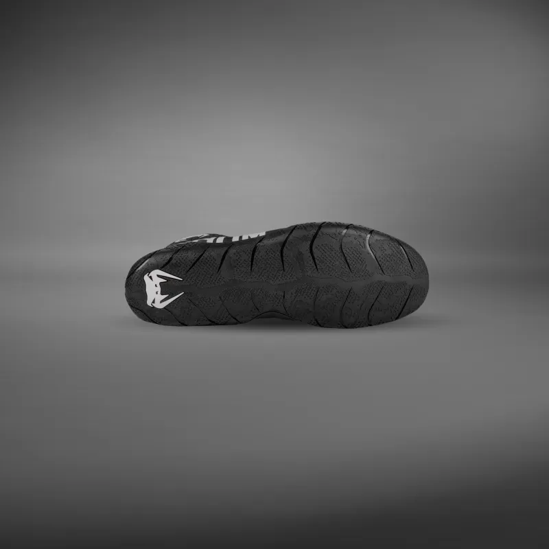 Venum Elite Wrestling Shoes - Black/White - Image 5