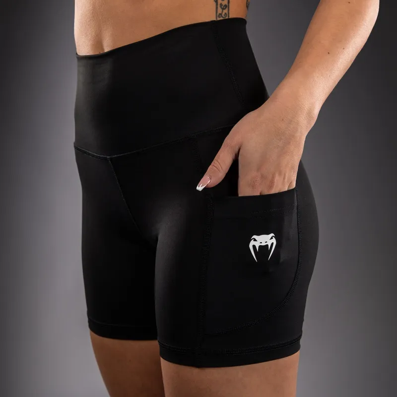 Venum Essential Women's Bike Shorts - Black - Image 4