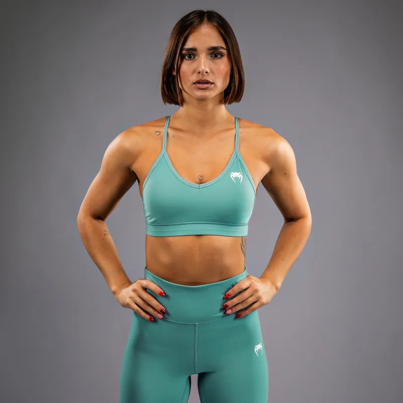 Venum Essential Women's Low Impact Sports Bra - Aqua Green