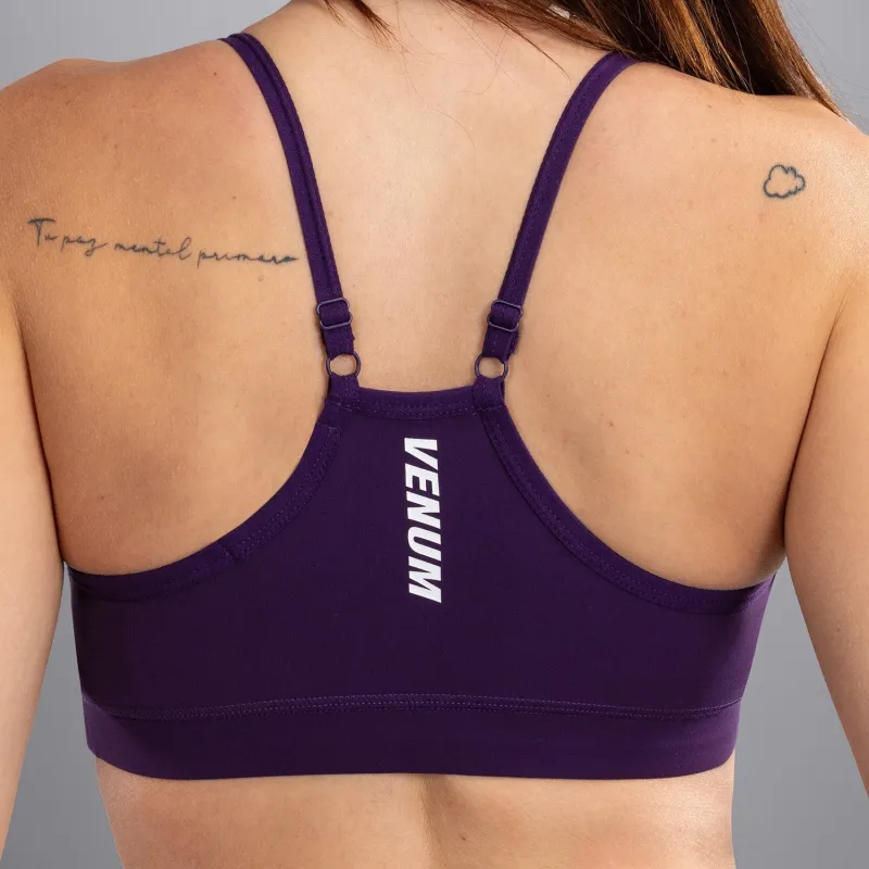 Venum Essential Women's Low Impact Sports Bra - Deep Purple - Image 4