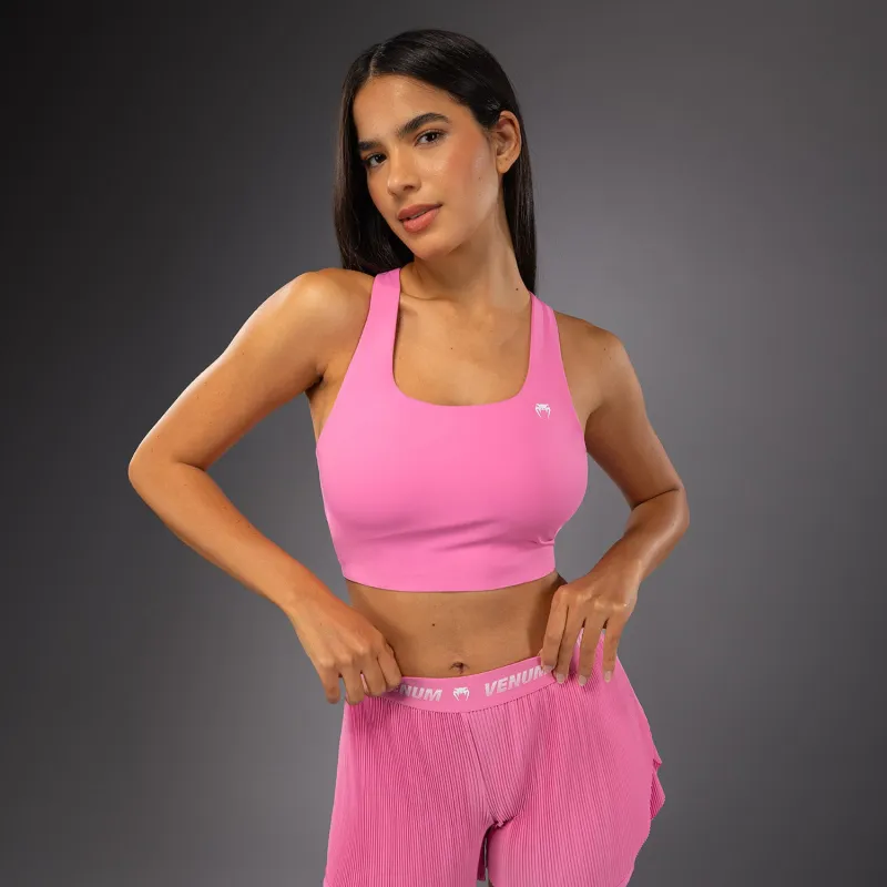 Venum Essential X Women's Sports Bra - Candy Pink - Image 2