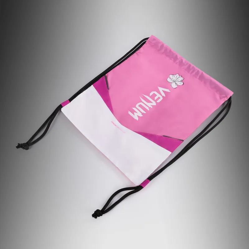 Venum Evo 2 Flower Drawstring Bag (10-15L) - Candy Pink/ White - Image 3