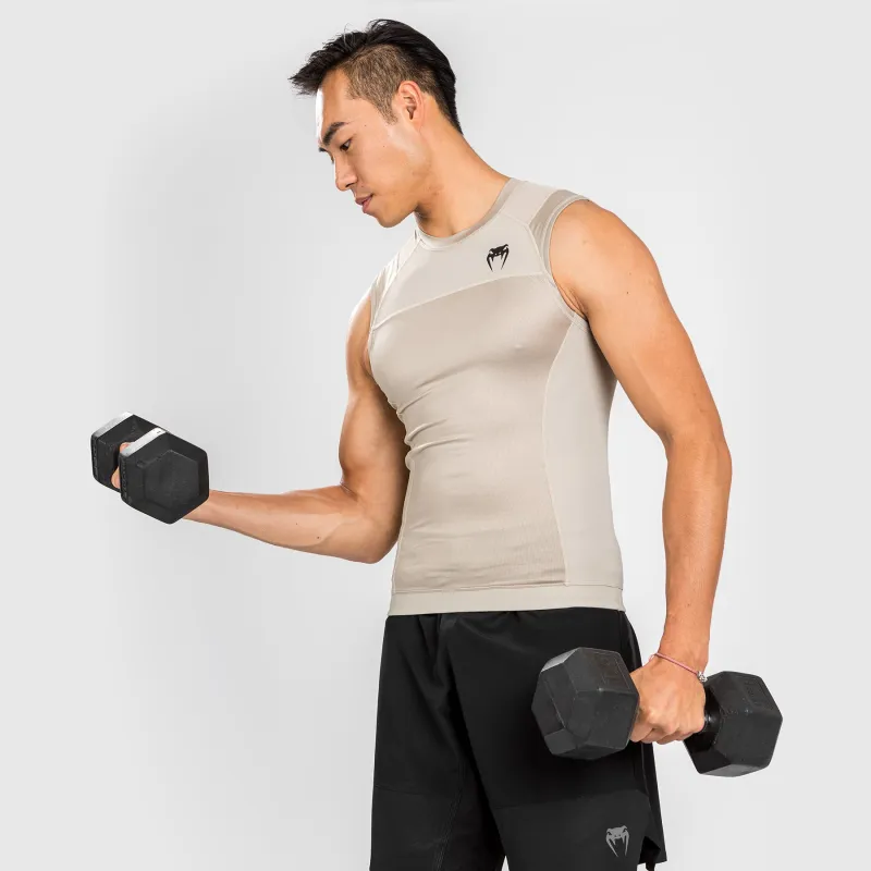 Venum G-Fit Air Rashguard Sleeveless - Sand - Image 5