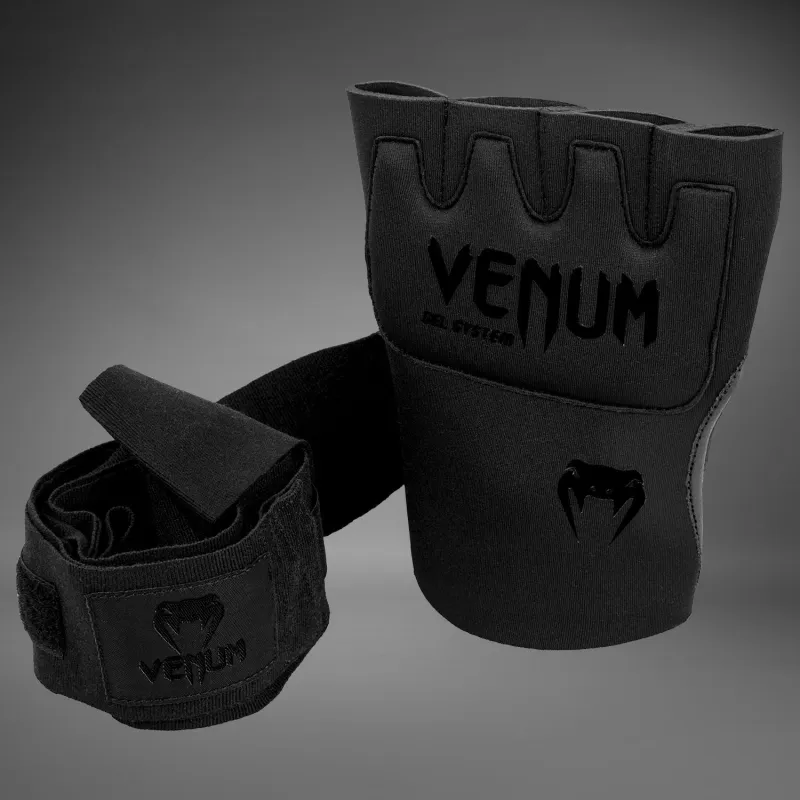 Venum Gel Kontact Quick Wraps - Black/Black - Image 5