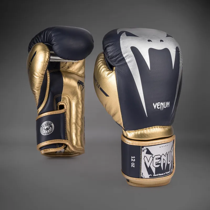 Venum Giant 3.0 Boxing gloves - Navy/Gold - Special Edition