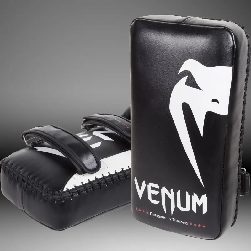 Venum Giant Kick Pads - Black/Ice (Pair) - Image 3