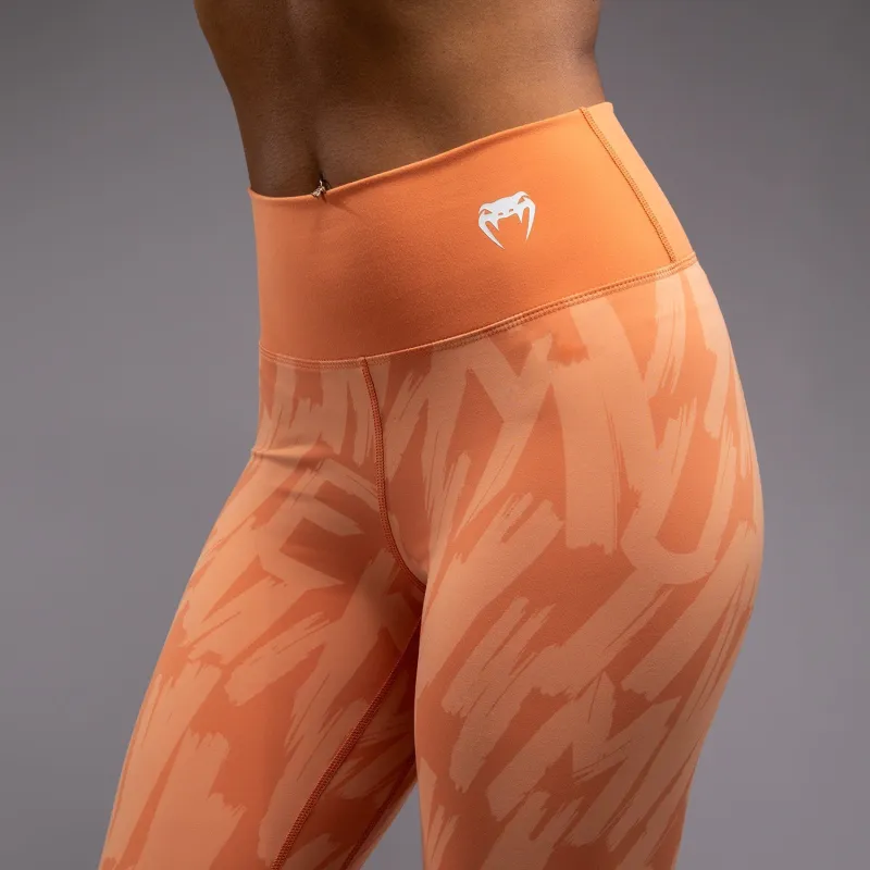 Venum Graffiti Women’s 7/8 Leggings - Velvet Apricot - Image 5