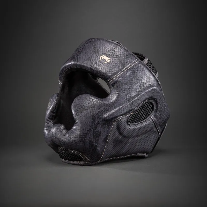 Venum Impact Evo Scales Headgear - Dark Purple - Image 2