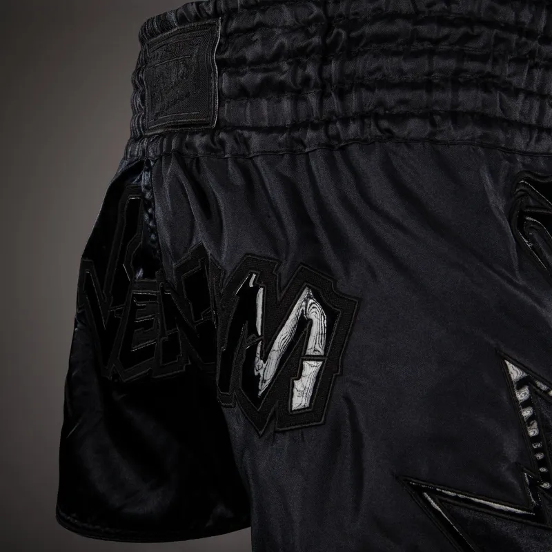 Venum Inferno 2.0 Muay Thai Shorts - Black/Grey - Image 5