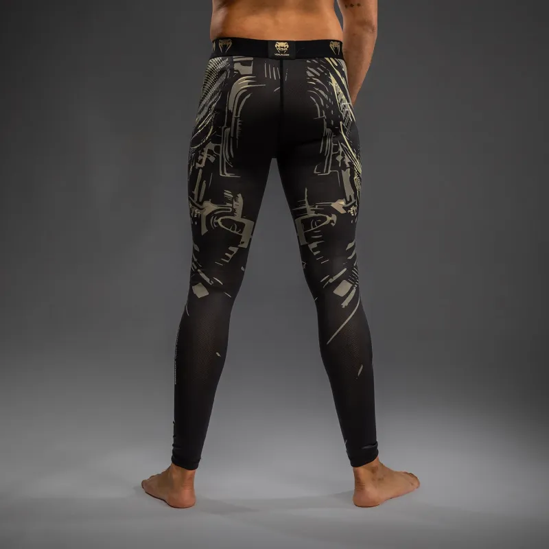 Venum Invader Spats - Black/Sand - Image 4