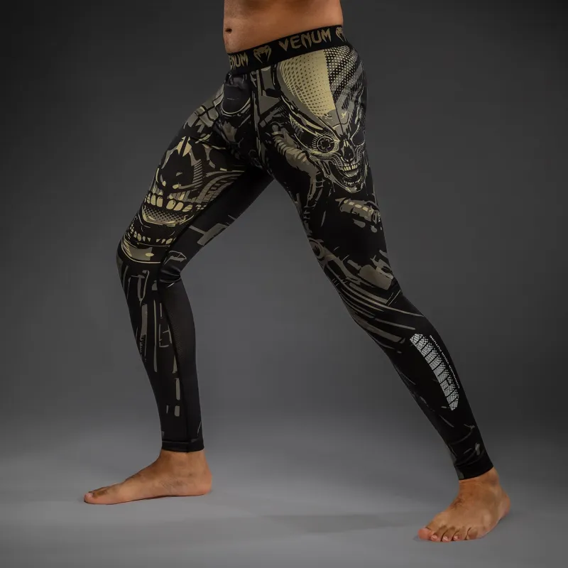 Venum Invader Spats - Black/Sand - Image 5
