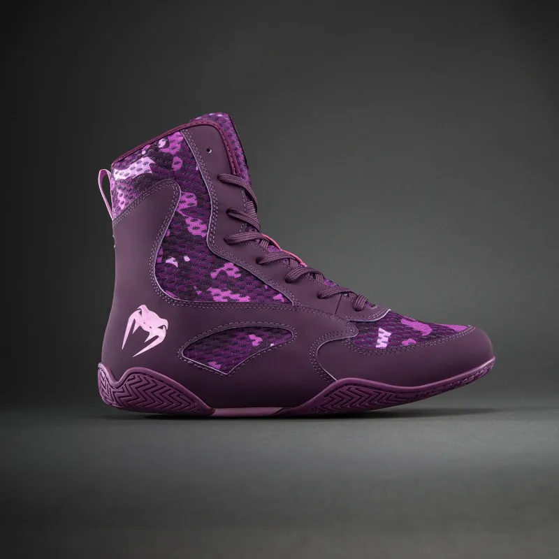 Venum Iris Boxing Shoes - Plum/pink - Image 3