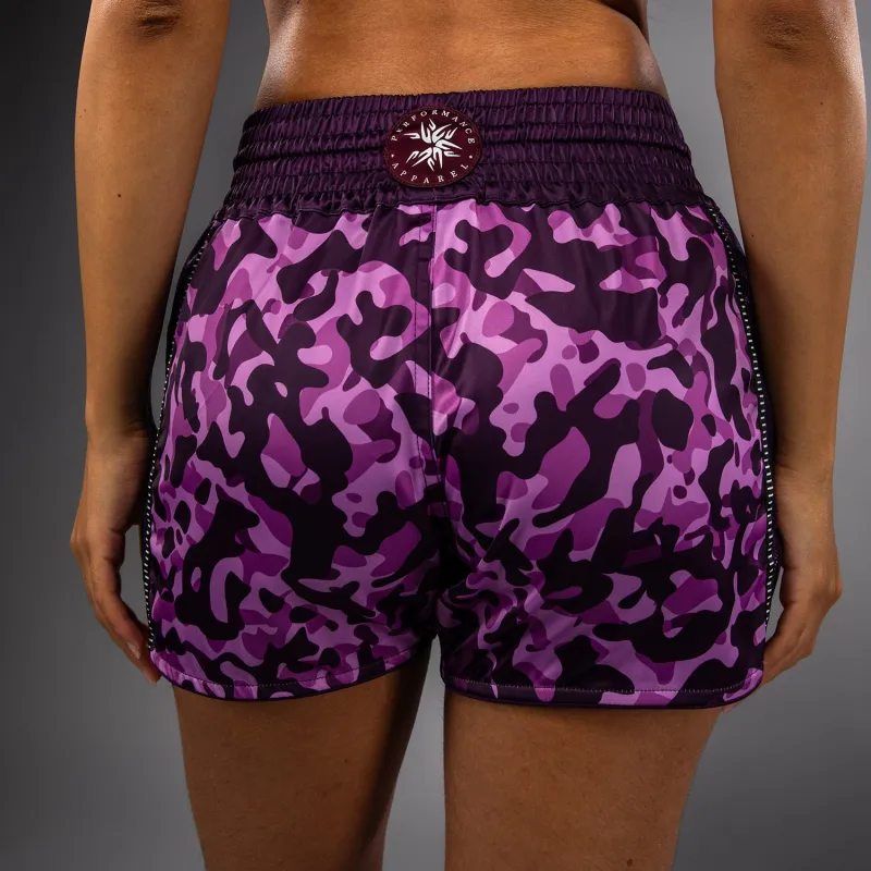 Venum Iris Muay Thai Shorts - Plum/pink - Image 4