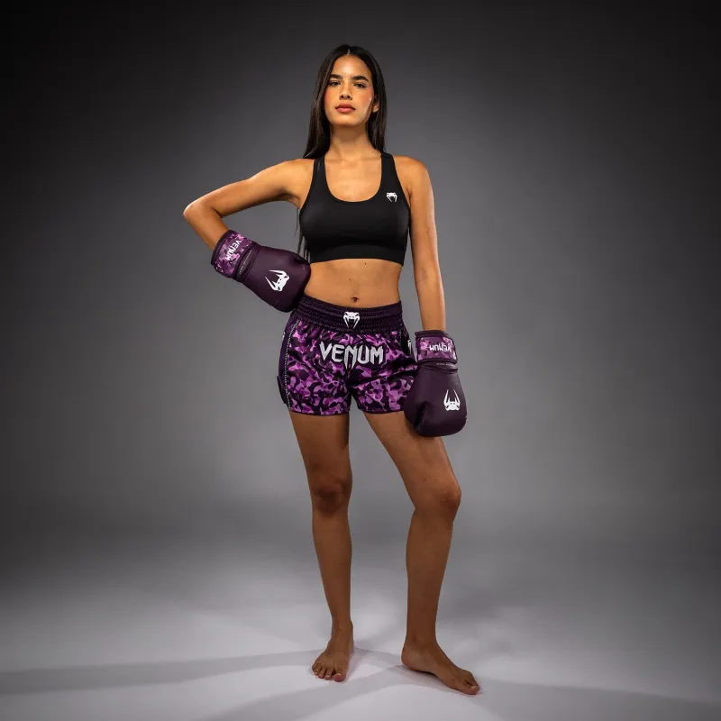 Venum Iris Muay Thai Shorts - Plum/pink - Image 5