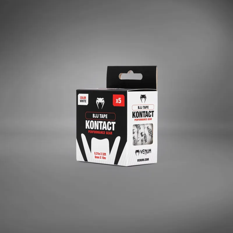 Venum Kontact BJJ Finger Tape - White/Black - Image 4