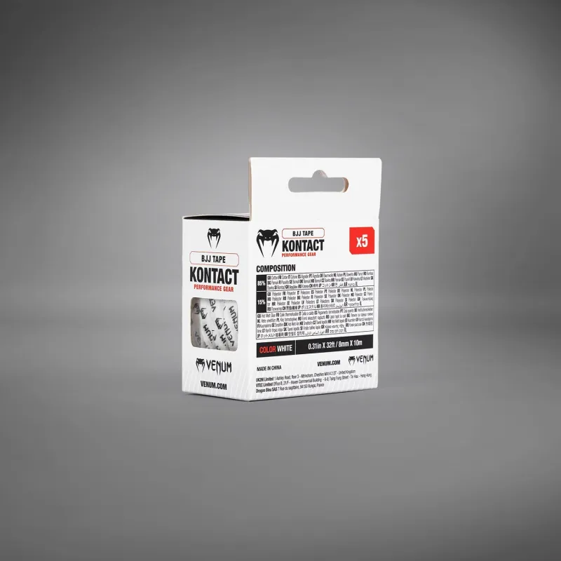 Venum Kontact BJJ Finger Tape - White/Black - Image 5