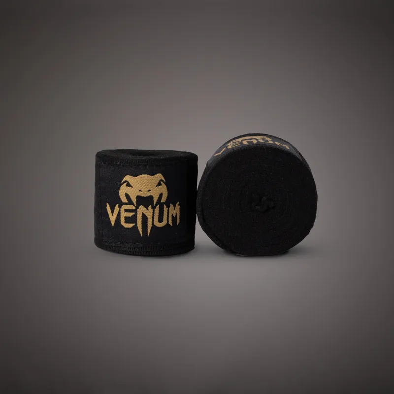 Venum Kontact Boxing Hand Wraps - Black gold - 4m (157 in)