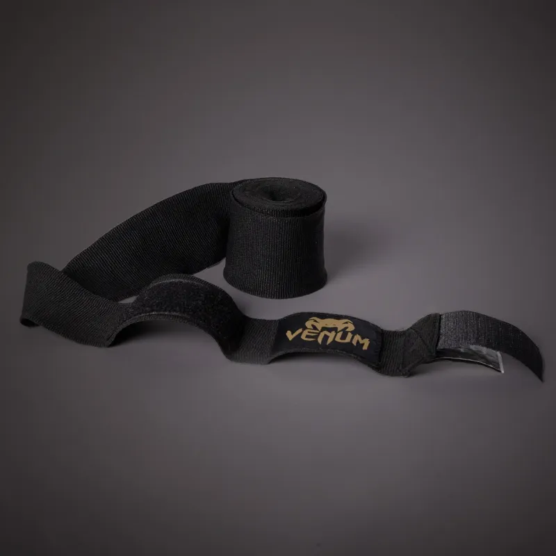Venum Kontact Boxing Hand Wraps - Black gold - 4m (157 in) - Image 3