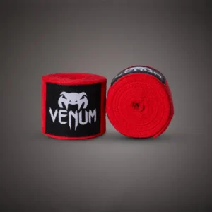 Venum Kontact Boxing Hand Wraps - Red - 4.5m (180 in)