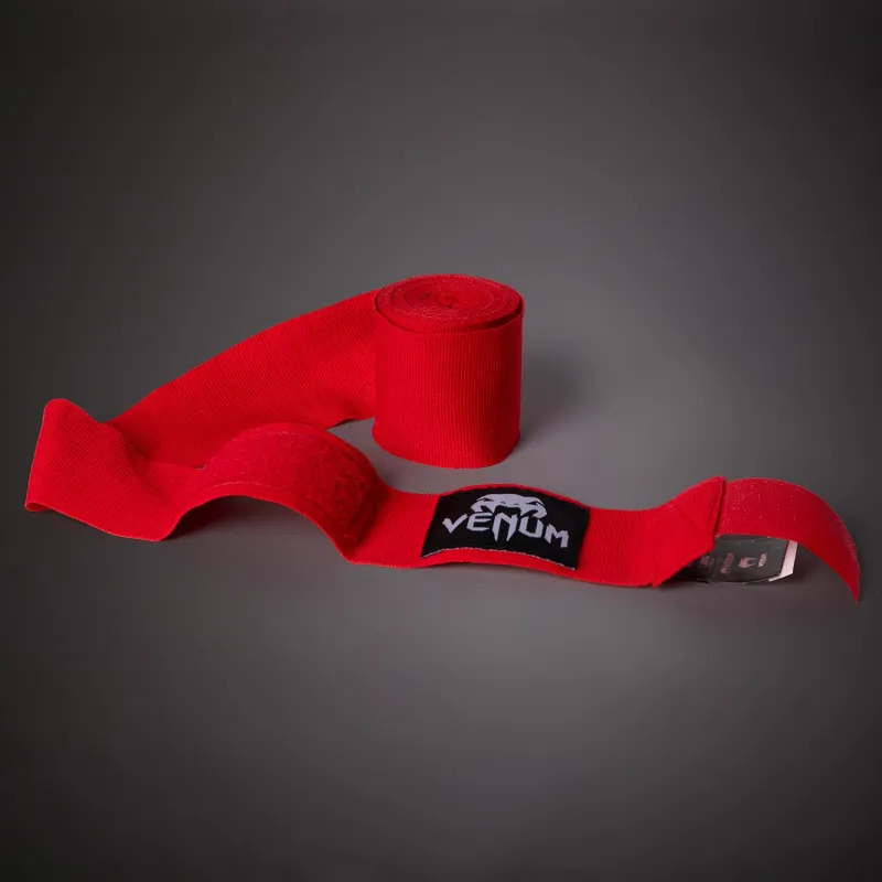 Venum Kontact Boxing Hand Wraps - Red - 4m (157 in) - Image 3