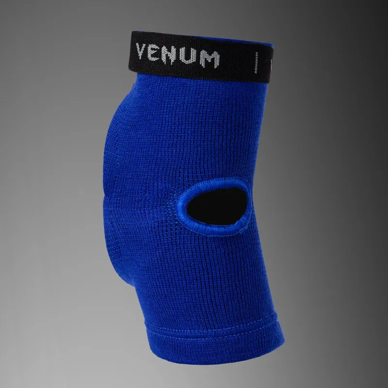 Venum Kontact Elbow Pads - Royal Blue/ Silver - Image 3