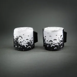 Venum Kontact Evo Bats Night Handwraps - Black/White
