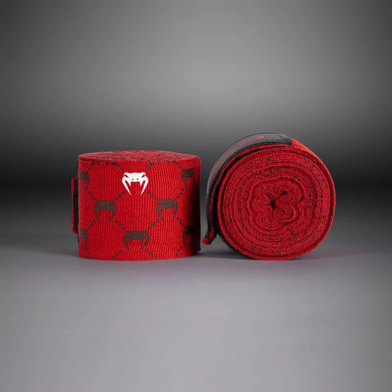 Venum Kontact Evo Monogram Hand Wraps - Red - Image 2