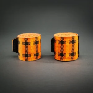 Venum Kontact Evo Tartan Handwraps - Pumpkin
