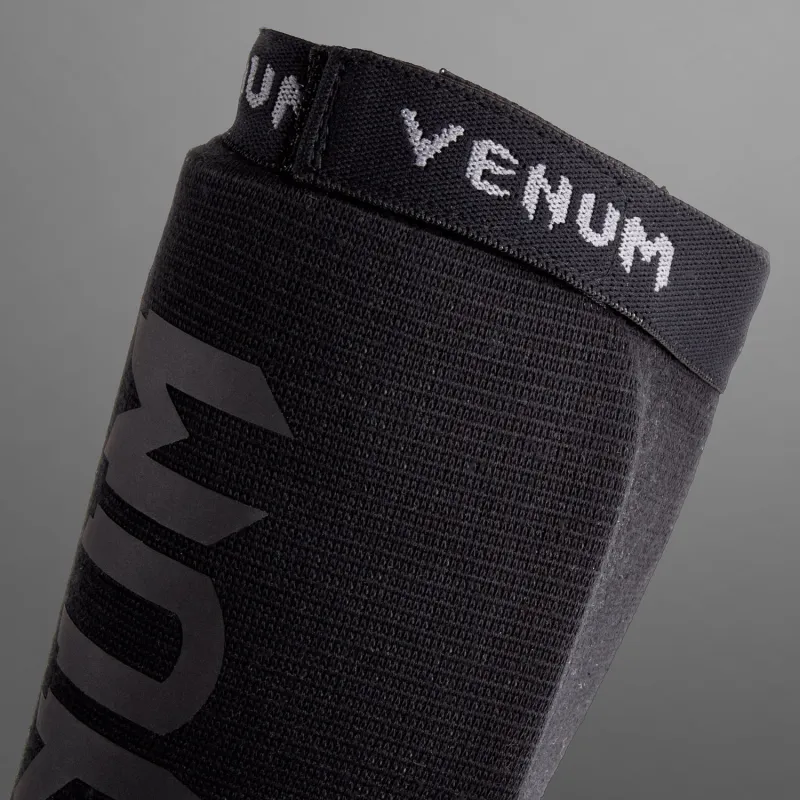 Venum Kontact Shin Guards - Black/Black - Image 4