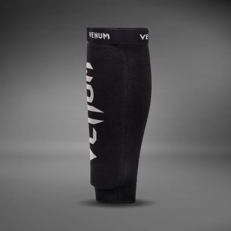 Venum Kontact Shin Guards Without Foot - Black - Image 2