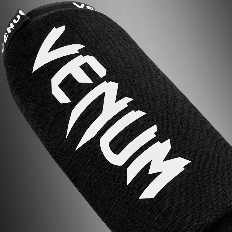 Venum Kontact Shin Guards Without Foot - Black - Image 4