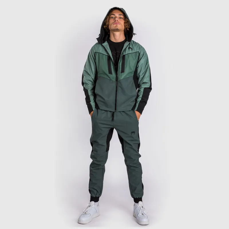 Venum Laser 3.0 Track Jacket - Black/Khaki - Image 4