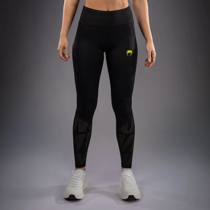 Venum Lazer Women's Leggings - Black/Yellow