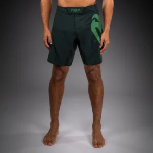 Venum Light 5.0 Fightshorts - Forest Green/Light Green