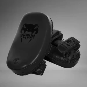 Venum Light Kick Pads (Pair) - Black/Black