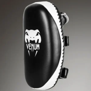Venum Light Kick Pads - Skintex Leather - Black/Ice (Pair)