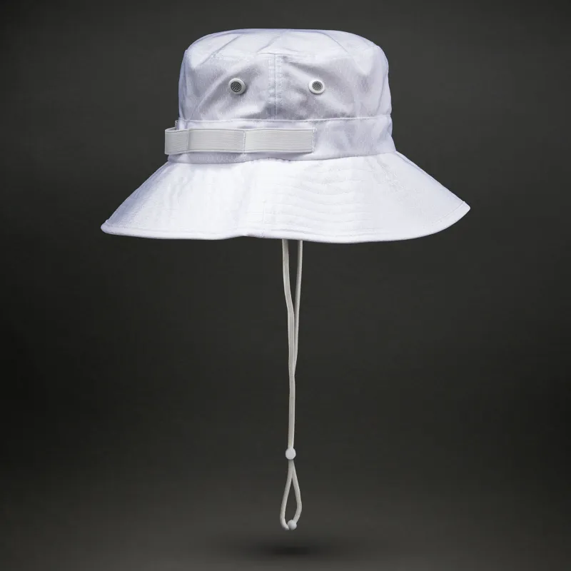 Venum Lineup Bucket Hat - White/Black - Image 4