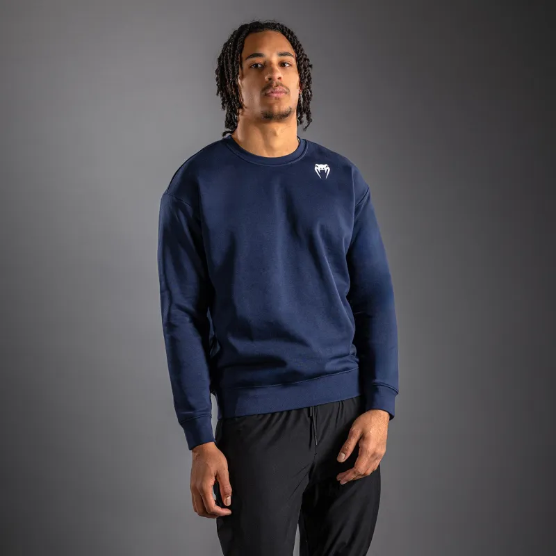 Venum Lineup Fleece Crew Navy - Blue/White