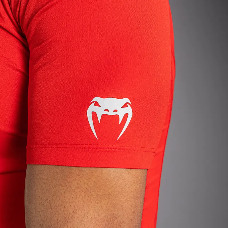 Venum Lineup Half Sleeve Compression Shirt - Red/White - Image 5