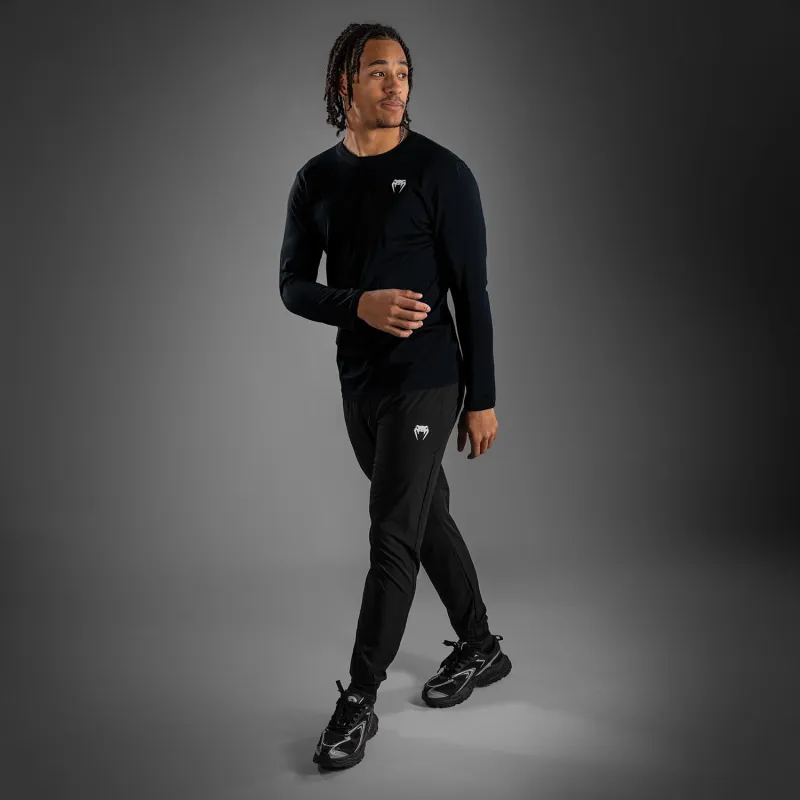 Venum Lineup Long Sleeve T-Shirt - Black/White - Image 4