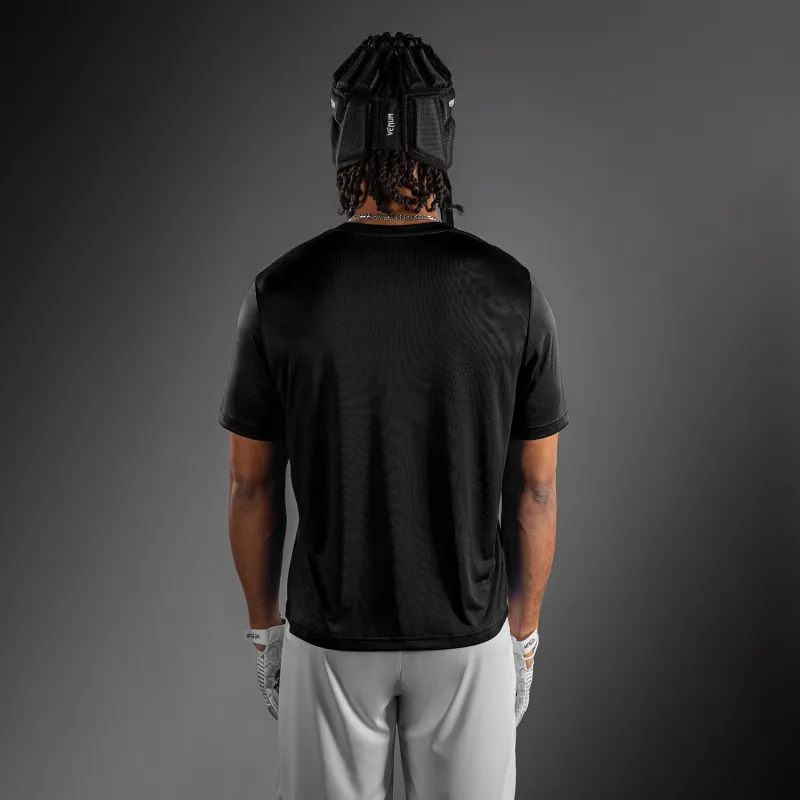 Venum Lineup Performance Short Sleeve T-Shirt - Black/White - Image 4