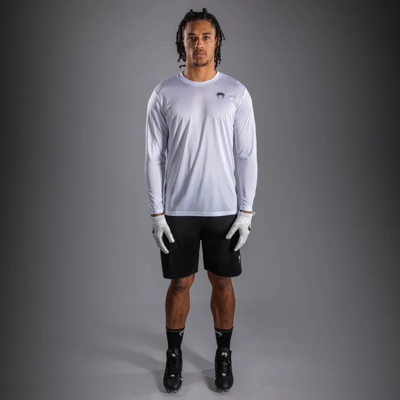 Venum Lineup Performance Long Sleeve T-Shirt - White/Black